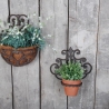 Support mural style classique pour pots diamètre 13 cm Vente