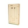 Wandregal mit klappbarem Holztisch Angebot