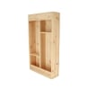Wandregal mit klappbarem Holztisch Katalog