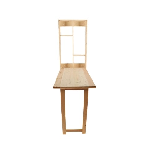 Wandregal mit klappbarem Holztisch Aktion