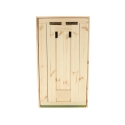 Étagère murale avec table pliante en bois Modèle