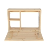 Wandregal mit klappbarer Holzplatte Angebot
