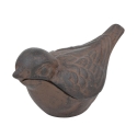 Set de 3 oiseaux en fonte porte-clés matriochka ouvrables Remises