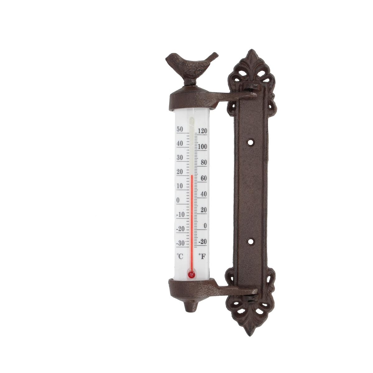 Wandthermometer mit dekorativem Vögelchen Aktion Wandthermometer mit dekorativem Vögelchen Aktion