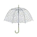 Parapluie transparent à motif d'abeilles et fleurs Promotion