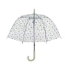 Parapluie transparent à motif d'abeilles et fleurs Promotion