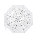 Parapluie transparent à motif d'abeilles et fleurs Offre