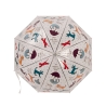 Parapluie transparent avec imprimé chiens et chats Vente