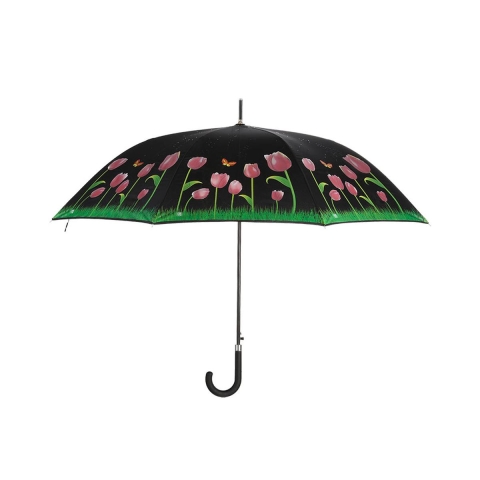 Parapluie à tulipes changeant de couleur sous la pluie Promotion