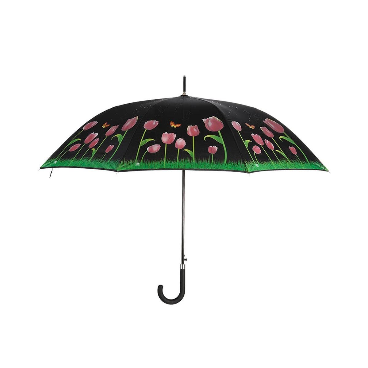 Parapluie à tulipes changeant de couleur sous la pluie Promotion Parapluie à tulipes changeant de couleur sous la pluie Promotion