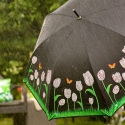 Ombrello con tulipani cambia colore sotto la pioggia Scelta
