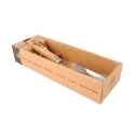 Transplantoir de jardinage en acier inoxydable avec manche en bois Remises