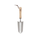 Transplantoir de jardinage en acier inoxydable avec manche en bois Promotion