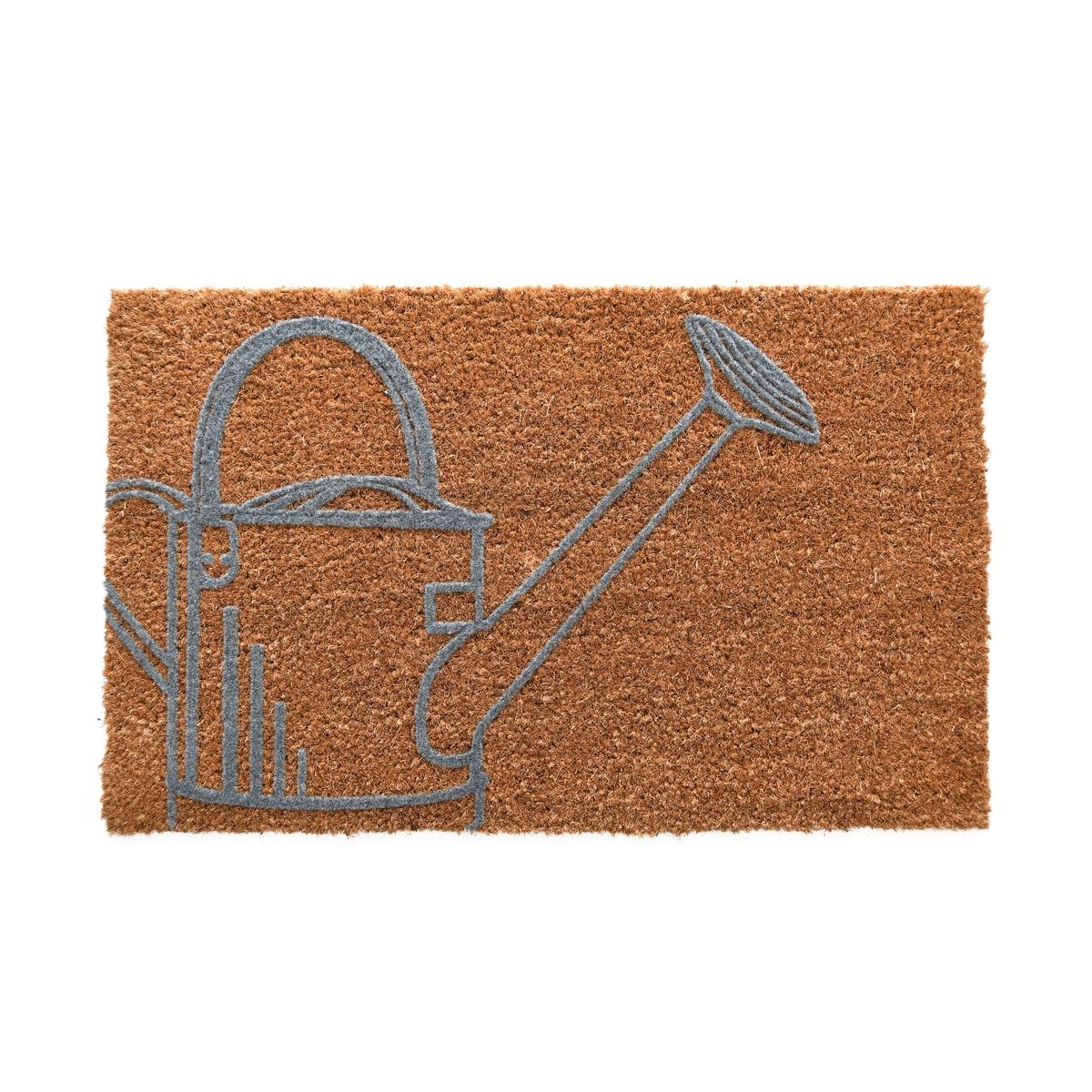 Paillasson d'entrée en coco avec motif arrosoir Promotion