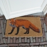 Fußmatte aus Kokosfaser mit dekorativem Fuchs-Motiv Verkauf