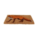 Fußmatte aus Kokosfaser mit dekorativem Fuchs-Motiv Angebot