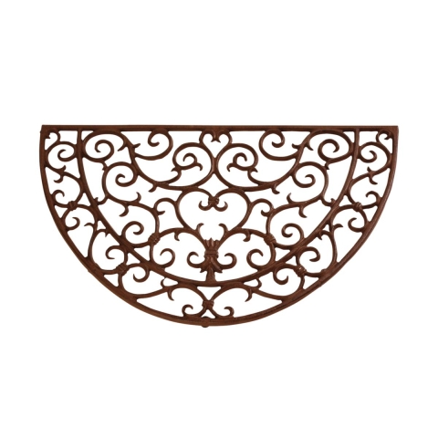 Paillasson demi-cercle d'entrée style classique et élégant Promotion