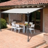 Pergola murale en fer 3x4 m pour extérieur Kansas Vente