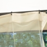Tonnelle de jardin en fer 3x3m avec moustiquaires Oregon Remises