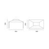 Gazebo en fer 3x2 pour jardin Illinois Réductions