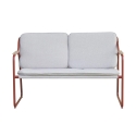 Ensemble de jardin moderne 2 fauteuils canapé et table basse Tinos Vente