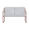 Ensemble de jardin moderne 2 fauteuils canapé et table basse Tinos Vente