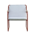 Ensemble de jardin moderne 2 fauteuils canapé et table basse Tinos Réductions
