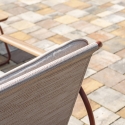 Ensemble de jardin moderne 2 fauteuils canapé et table basse Tinos Modèle