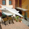 Tenda a vela triangolare per esterni 5x5x5m Solar Promozione