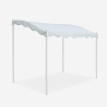 Gazebo 3x2 metri giardino acciaio ingresso bar hotel Pergola Saldi