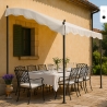 Pavillon 3x2 Meter Garten Stahl Café Hotel Pergola Auswahl