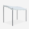 Gazebo 3x2 metri giardino acciaio ingresso bar hotel Pergola uv Catalogo