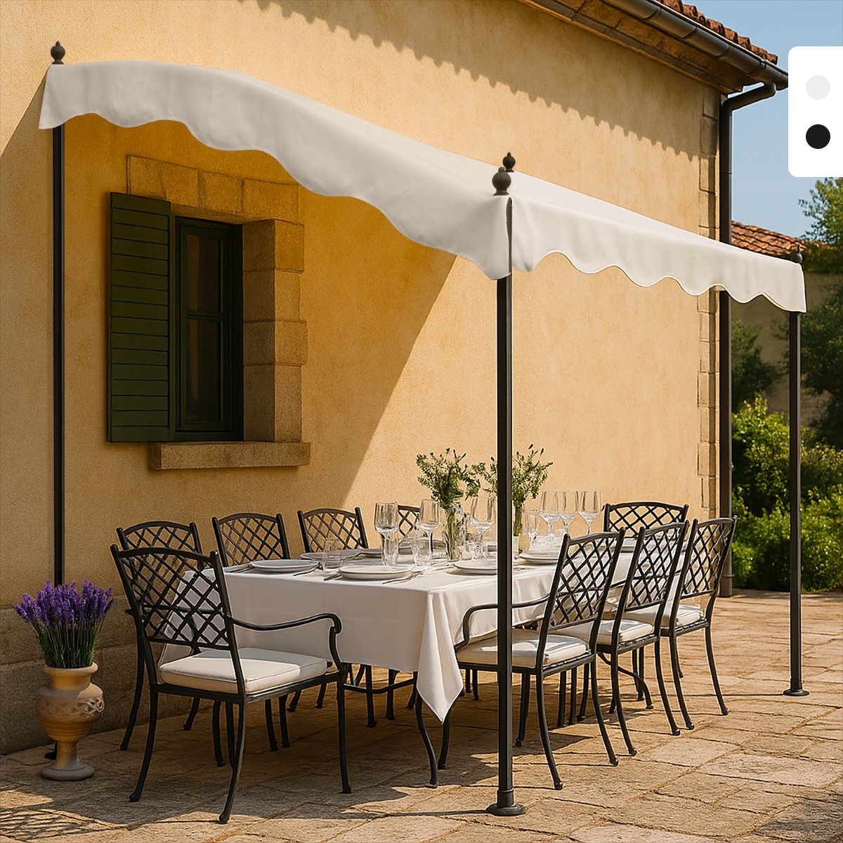 Tonnelle adossée 3x2 en acier pour jardin bar et hôtel Pergola uv Promotion Tonnelle adossée 3x2 en acier pour jardin bar et hôtel Pergola uv Promotion