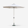 Gartenschirm 3m Sonnenschirm Garten Café Alu mittelmast Achteckig Eden