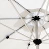 Gartenschirm 3m Sonnenschirm Garten Café Alu mittelmast Achteckig Eden
