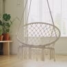 Hamac suspendu avec coussin en coton Luxory Round Modèle