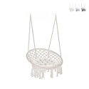 Amaca sospesa con cuscino in cotone Luxory Round Promozione