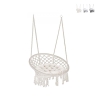 Amaca sospesa con cuscino in cotone Luxory Round Promozione
