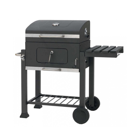 Barbecue au charbon avec roues, 2 grilles et couvercle Austin Promotion