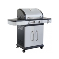 Barbecue a gas in acciaio inox 3 fuochi + 1 Davis Promozione