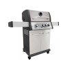 Barbecue à gaz en acier à 3 brûleurs avec réchaud Montana Promotion