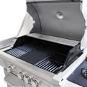 Barbecue à gaz 4 brûleurs en acier inoxydable Texas Remises