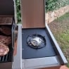 Barbecue à gaz 4 brûleurs en acier inoxydable Texas Modèle