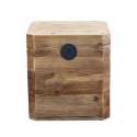 Baule contenitore in legno 52x48x55cm Irving Offerta