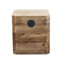 Coffre de rangement en bois 52x48x55cm Irving Offre