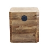 Baule contenitore in legno 52x48x55cm Irving Offerta