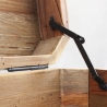 Baule contenitore in legno 52x48x55cm Irving Stock