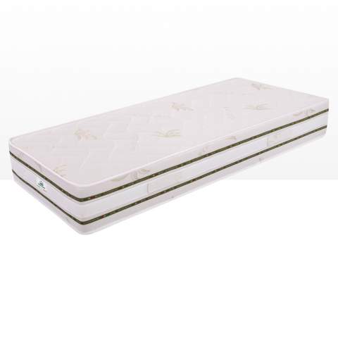 Matratze 30 cm Einzelmatratze aus Memory-Schaumstoff Aloe Vera 90x200 High