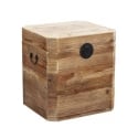 Coffre de rangement en bois 52x48x55cm Irving Vente