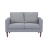 Divano 2 posti moderno in cotone 137x73x82cm Ramsey Modello